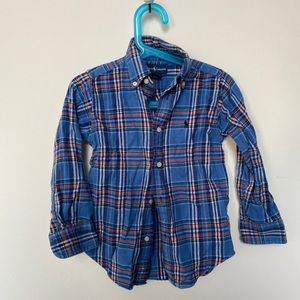 Ralph Lauren kids flannel button down